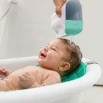 Control The Flow Rinser by Frida Baby Bath Time Rinse Cup with Easy Grip Handle and Removable Rain Shower - Image 3